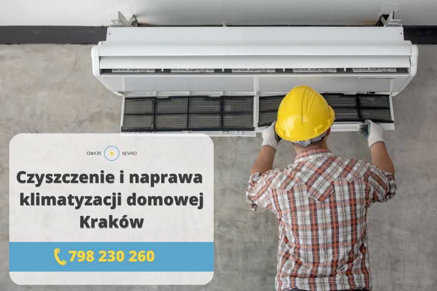 Czyszczenie i naprawa klimatyzacji domowej Kraków